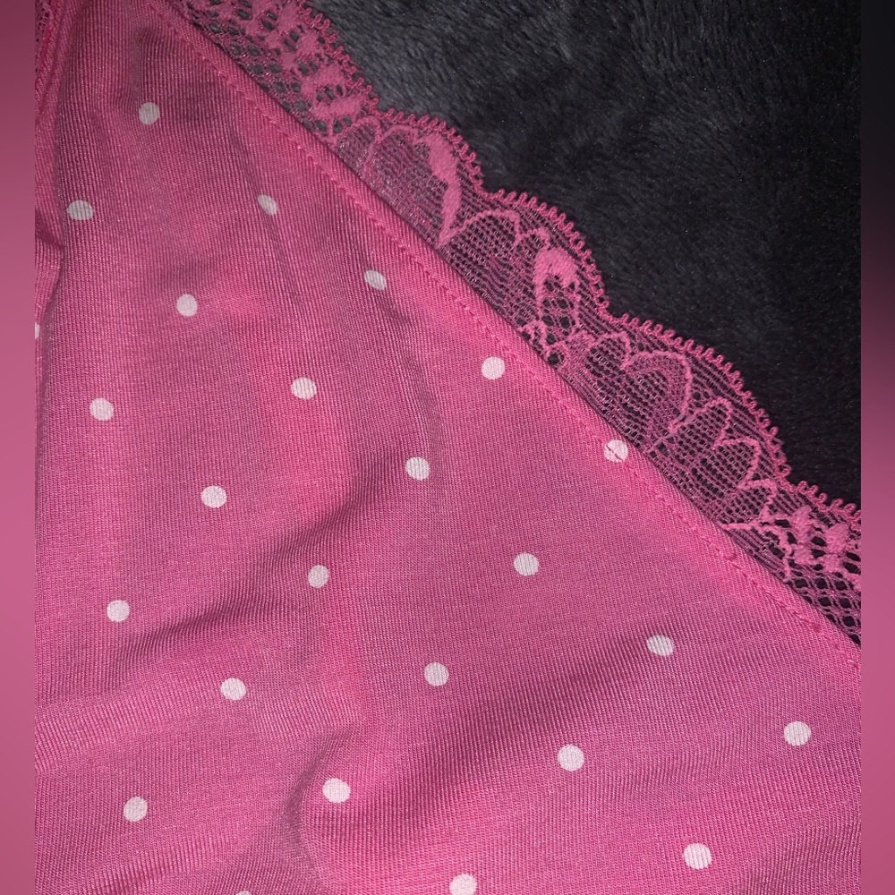 Pink sleep top